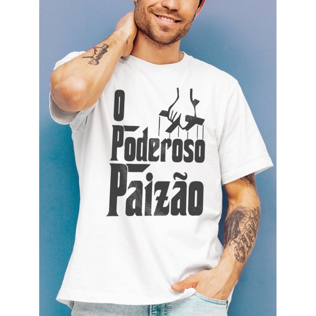 Camiseta Básica Dia dos Pais - O Poderoso Paizâo - No Sense