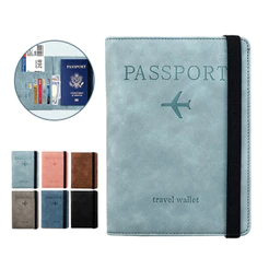 Carteira Porta Passaporte Documentos Cartões Cédulas Viagem Alta Qualidade