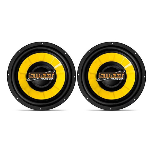 PAR ALTO FALANTE SPYDER SUBWOOFER 12 POL STREET 200W RMS 4 OHMS CORES