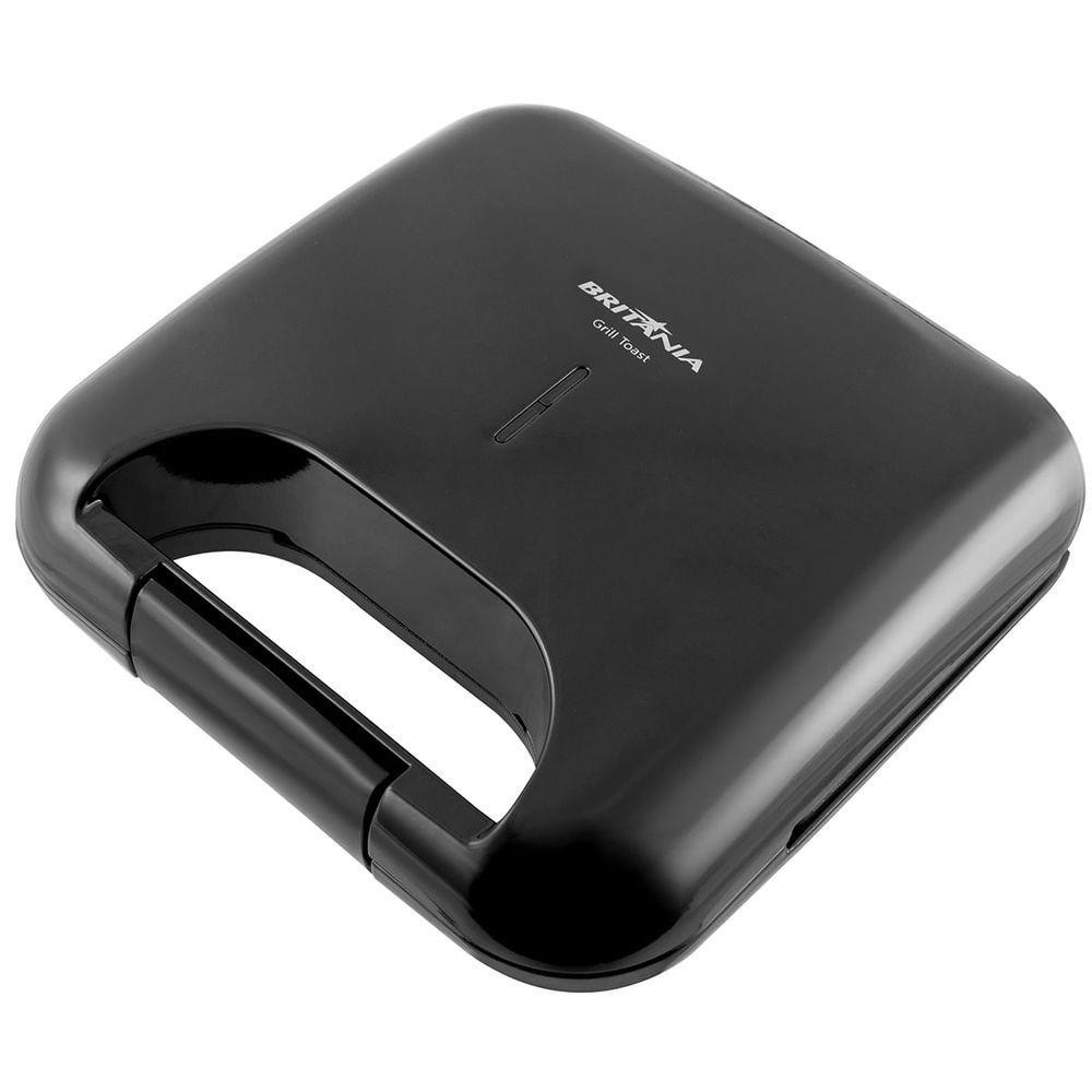 Grill E Sanduicheira Britânia BGR01P Toast Preto 750W - 220V