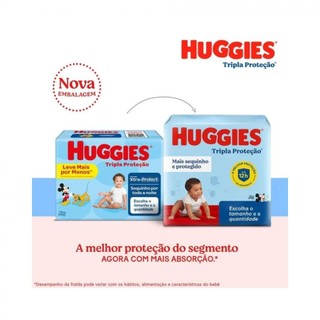 Fralda Tripla Protecao M Huggies 92 Unidades – Protecao e Conforto Triplicados para o Seu Bebe!