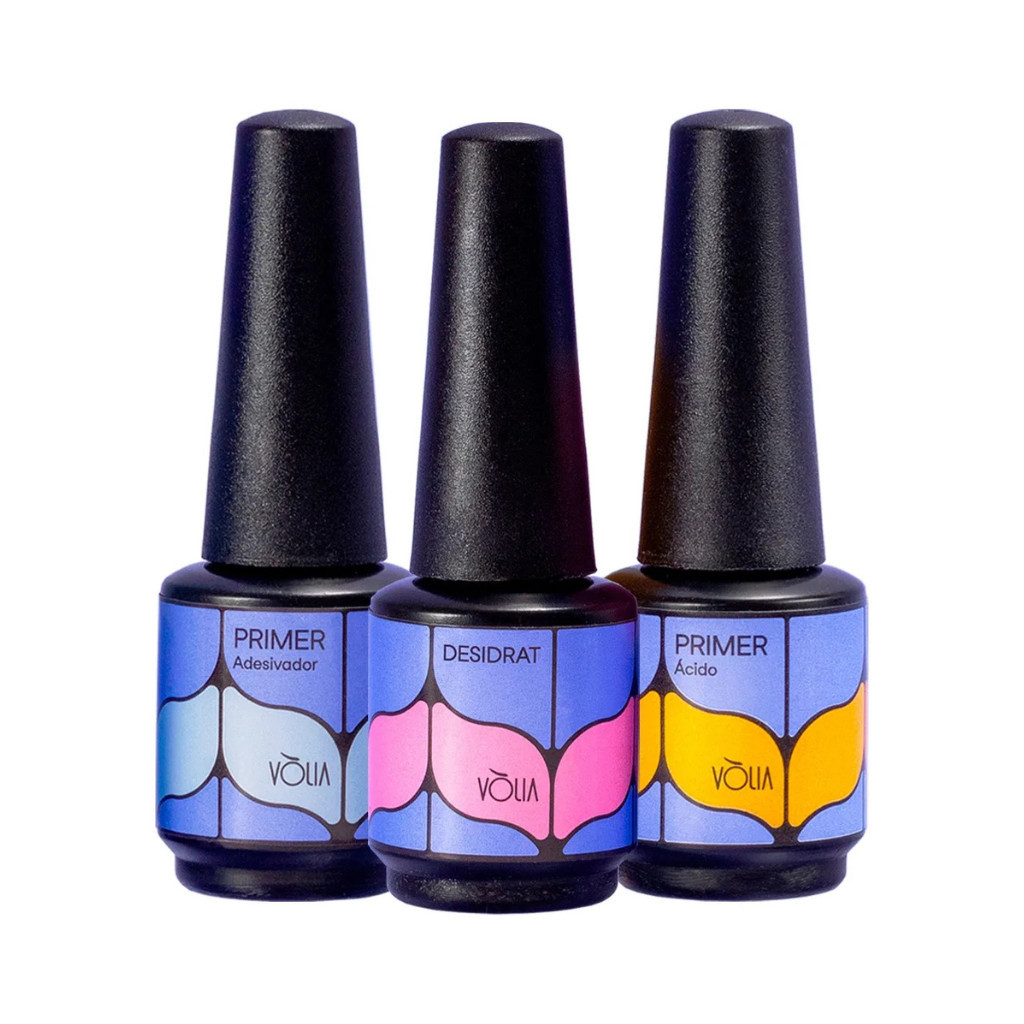 kit Volia Desidrat + Primer Acido + Primer Adesivador em Oferta na Shopee