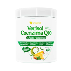 Colágeno Verisol CoQ10 Hialuronico Abacaxi c/Hortela - 200g - Videira 7