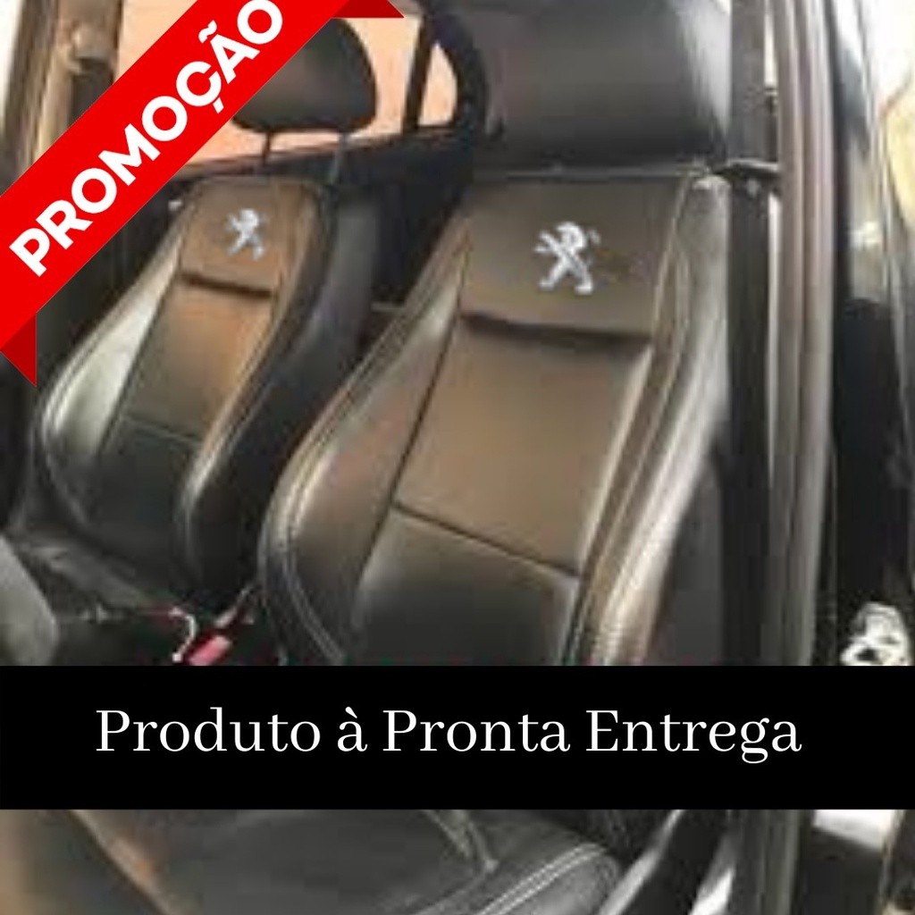 Capa Banco Carro Peugeot 206/207/306/307 eco couro