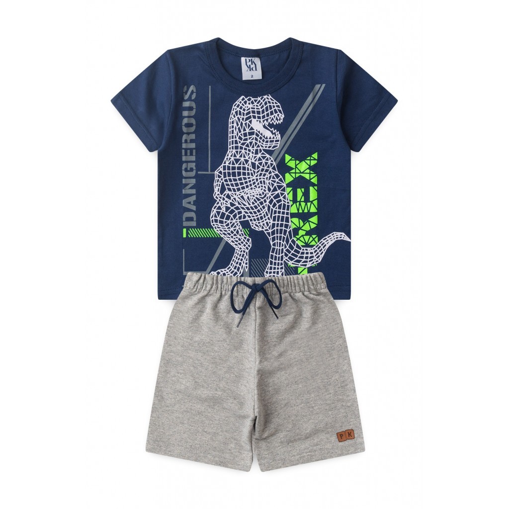 Conjunto Masculino Dangerous - Baby & Kids Fashion