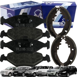 Kit Pastilha Dianteira Sapata Traseira Syl Palio Siena Fire em Oferta na Shopee