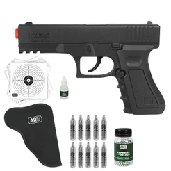 Pistola de Pressão CP17 Co2 4.5 Niksan NBB + 10x Co2 Coldre