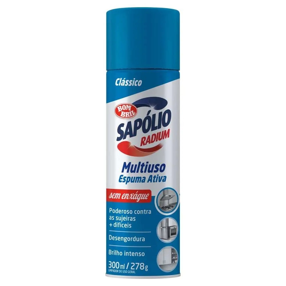 Sapólio Radium Espuma Ativa Clássica 300ml