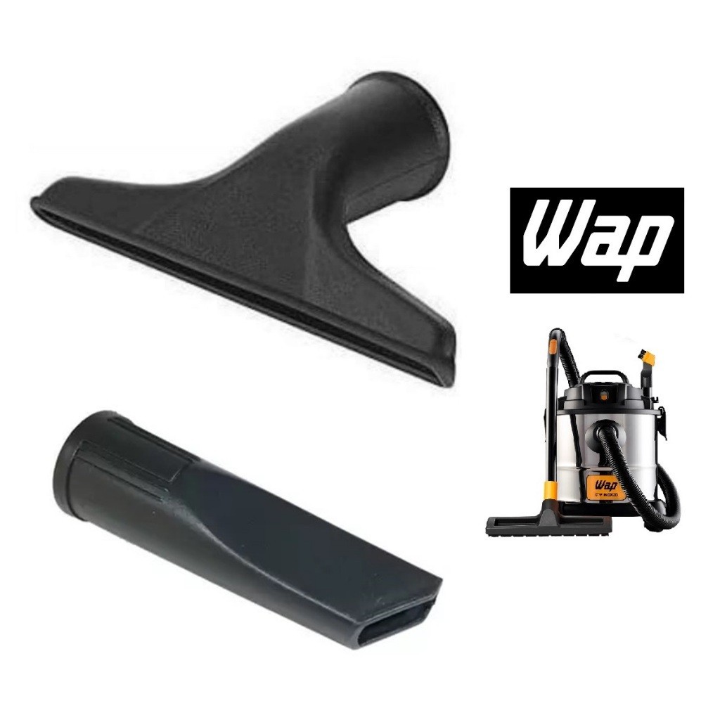 Bico Aspirador de Pó bocal tecido Estofado bocal fresta14cm WAP GTW INOX 20 1600W 20 Litros