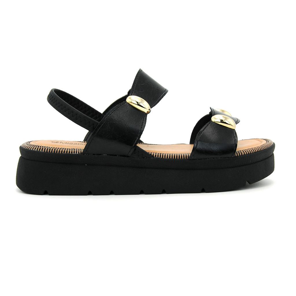 Sandalia Feminina Mississipi Original Plataforma Elastico 92 em Oferta na Shopee