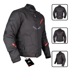 Jaqueta Moto Texx New Strike V3 Resistente A Agua Masculina