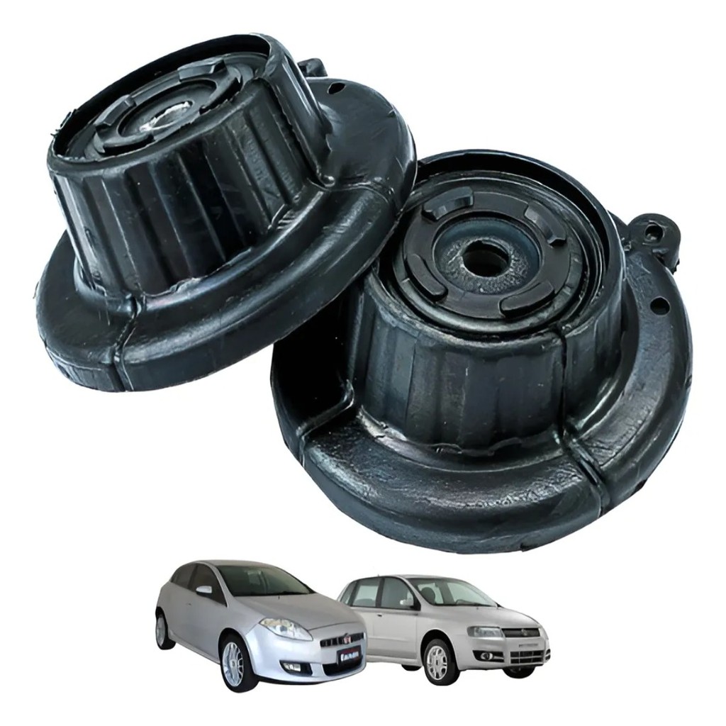 Par Coxim Amortecedor Dianteiro Fiat Stilo 2003 a 2011 Fiat Bravo 2011 a 2016