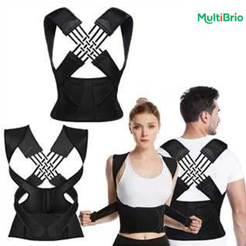 Colete de Correção Postural Cervical com Design Ergonômico e Suporte em Oferta na Shopee