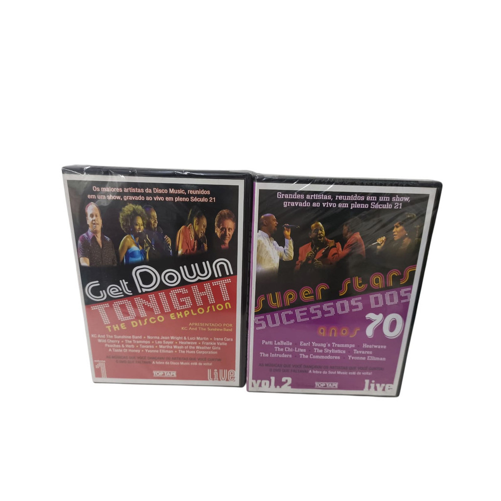 DVD Get Down Tonight The Disco Explosion/Super Stars Anos 70