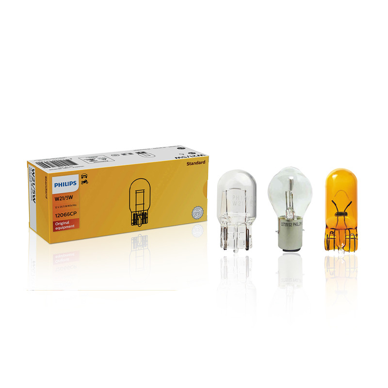 Philips T10 T15 T20 S2 12V 12256 12065 12066 127228 961 12396 12067 Lâmpada Original Carro Padrão Halogênio Lâmpadas