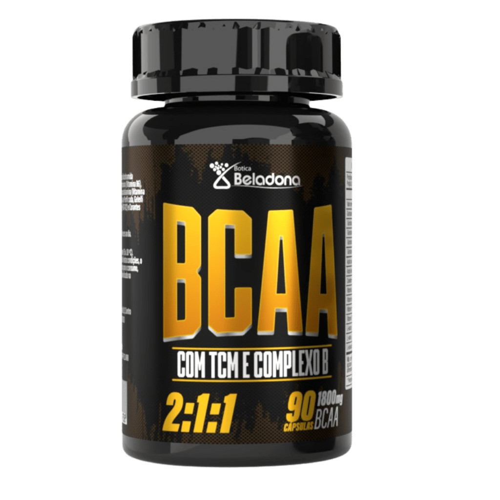 BCAA 2500 180 cápsulas 2:1:1 - Beladona
