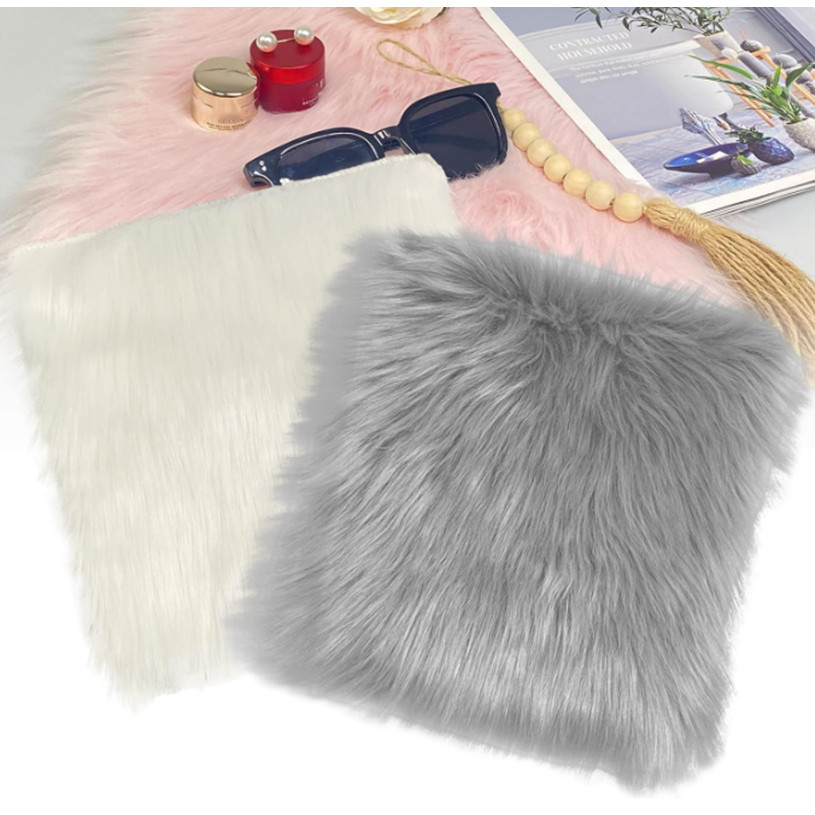 Tapete Pelúcia Tapetinho para Fotos Manicure 30x30cm em Oferta na Shopee