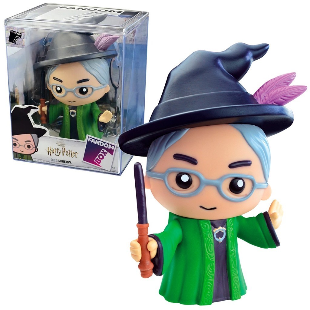 Figura Minerva McGonagall Harry Potter Fandom Box 032 Miniatura Decorativa - Líder Brinquedos