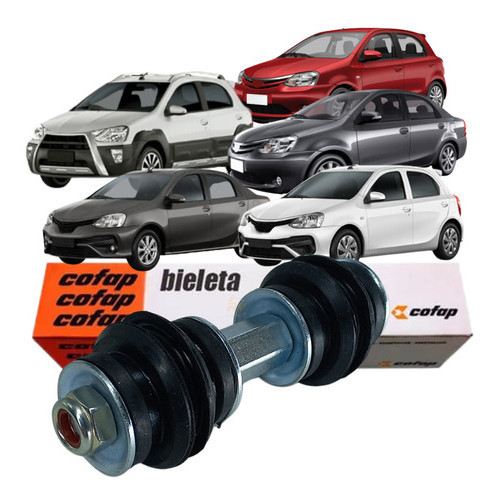 Bieleta Dianteira Original Cofap Etios 1.3 1.5 2012 2013 2014 2015 2016 2017 2018 2019 em Oferta na Shopee