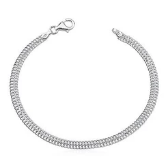 Pulseira Lacraia de Prata 925