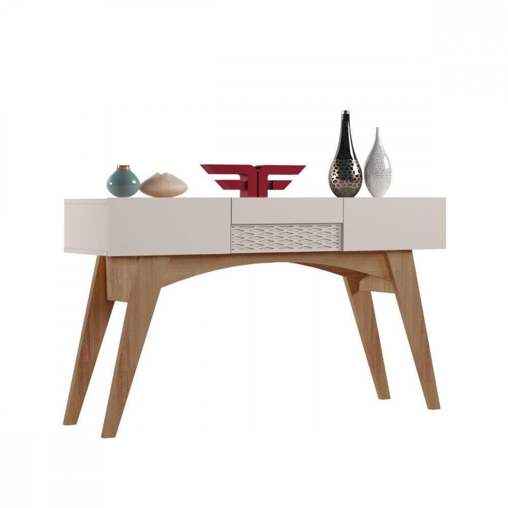 Aparador Multifuncional Star Com Espelho Cedro Off White Frade Grappa Cedro Com Off White