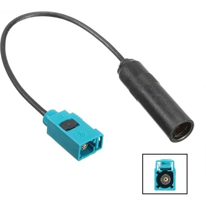 Adaptador Cabo Antena Fakra X Din Mini Cooper Cabrio Clubman