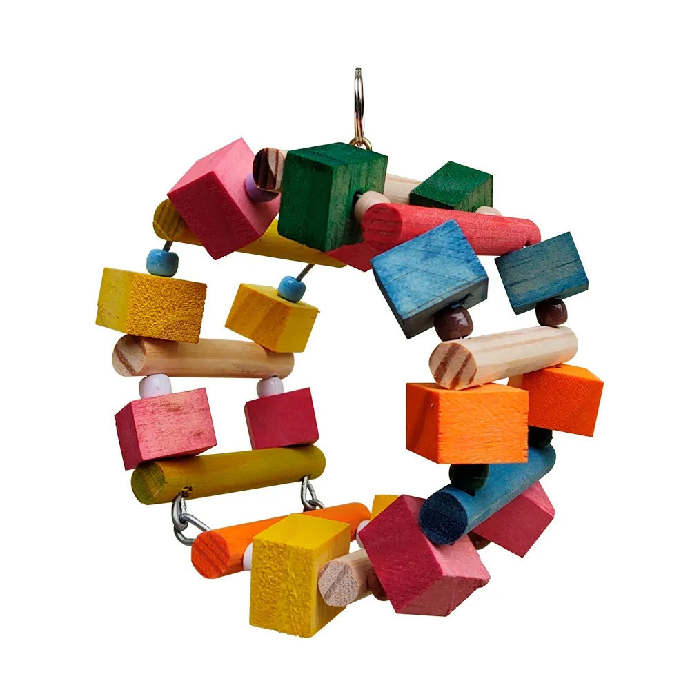 Brinquedo para Aves Roda Colorida Real Brinquedos Pet: Onde Comprar | BuscaProdutos