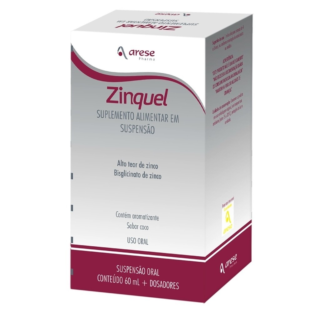 Zinquel Sabor Coco Suspensao Oral 60ml
