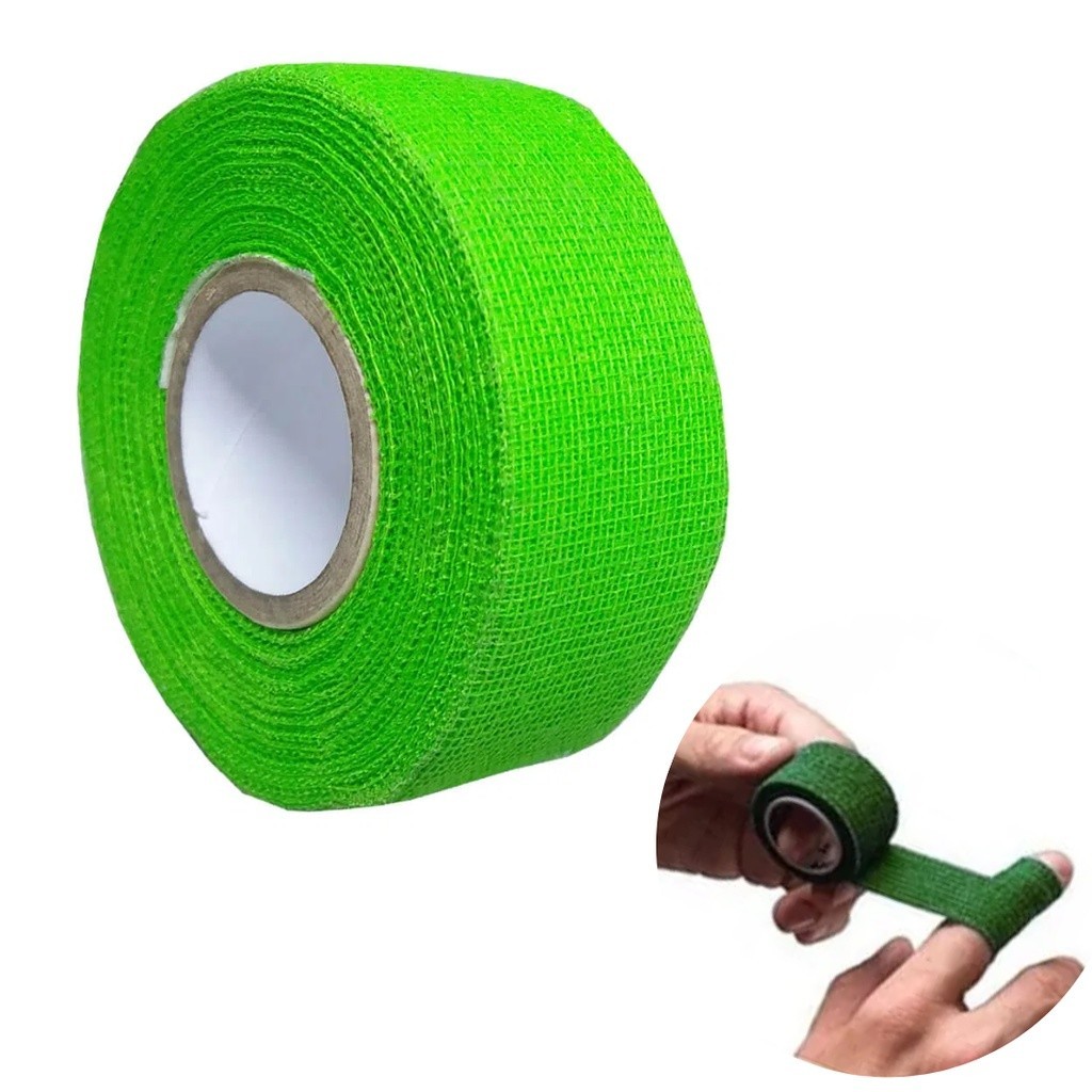 Fita Protetora para Dedos Bantex Verde Bandagem 25mmX15m de Proteção Contra Corte em Oferta na Shopee