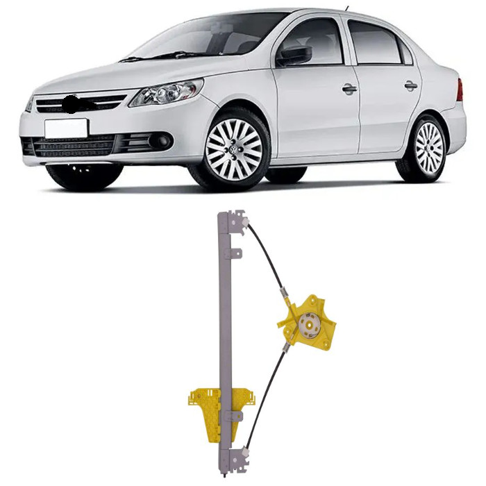 Maquina Vidro Eletrica Gol G5 G6 G7 Voyage G5 G6 G7 Dianteira Esquerdo