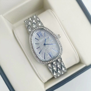 Relógio De Quartzo Feminino Fashion Steel Strap BGR