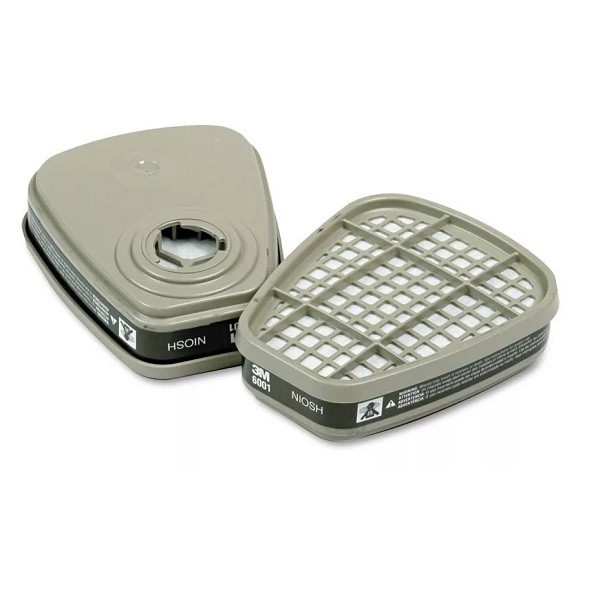 Cartucho Quimico 3M 6001 Pintura para Mascara 6200 7502 6800 em Oferta na Shopee