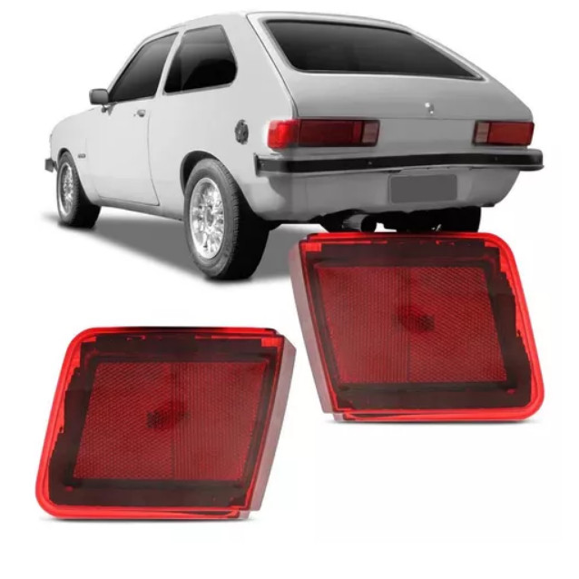 Lanterna Traseira Canto Chevette Hatch 80 81 82 Rubi