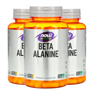 Kit 3x Beta-Alanina 750mg Now Foods 120 Cápsulas Importado /Made in Usa em Oferta na Shopee