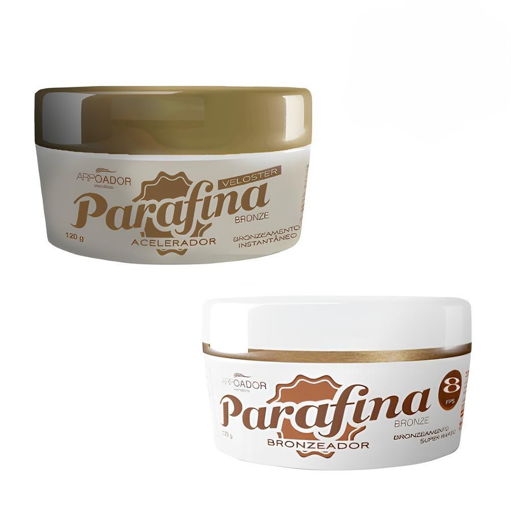 Kit Parafina Bronze FPS 8 Arpoador + Parafina Veloster 120g