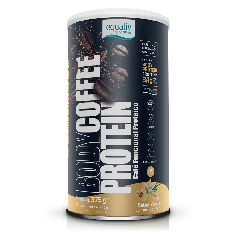 Body Coffee Protein Vanilla - 375g em Oferta na Shopee