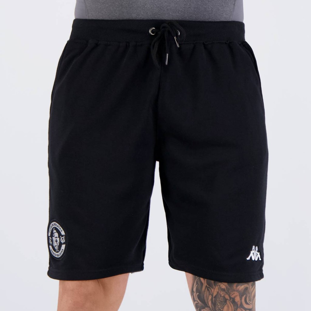Bermuda Moletom Kappa Vasco Supporter 2024 - Men Clothes