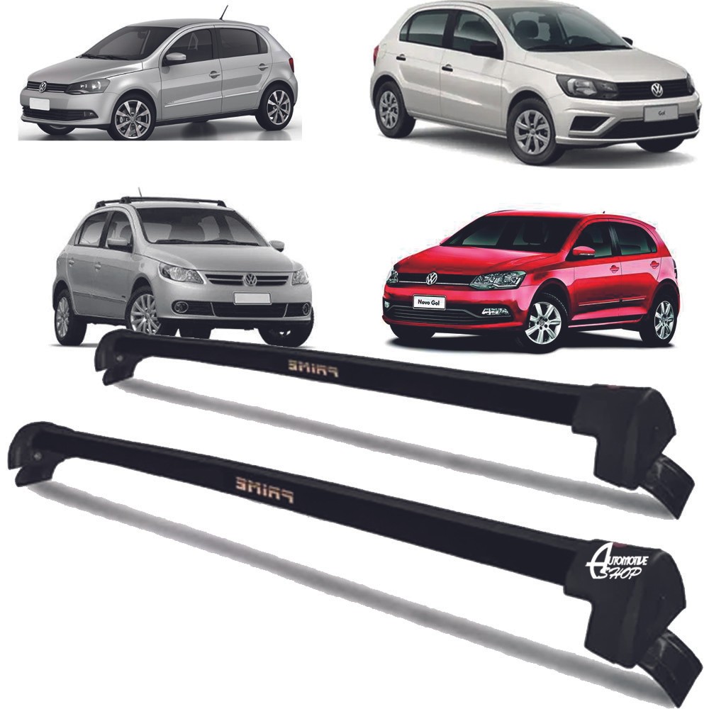 Rack Teto Aluminio Prime VW Gol G5 G6 G7 G8 PTO PR132