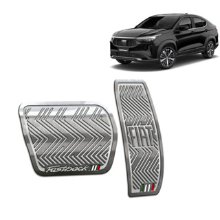 Pedaleira Fastback Impetus 23/.. Automático Aço Inox - Não fura o pedal em Oferta na Shopee
