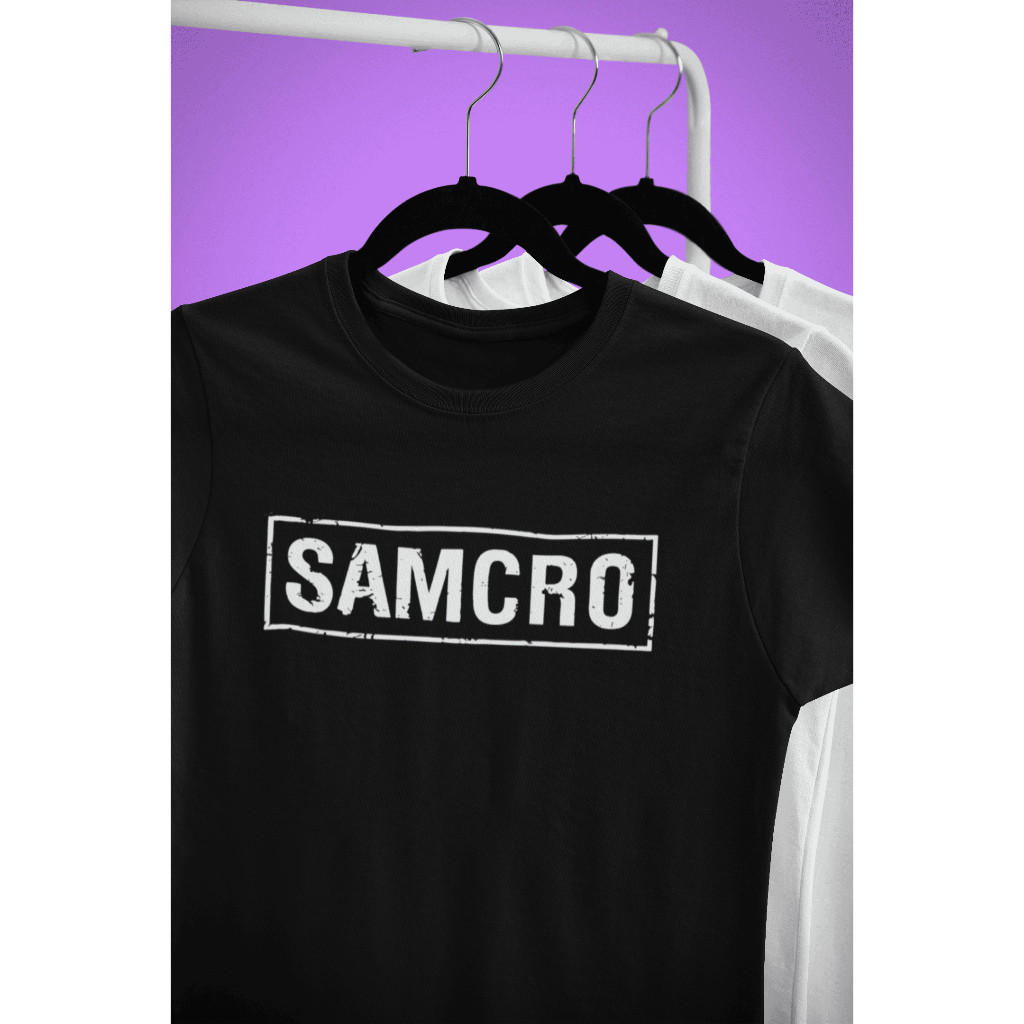 Camiseta Camisa Samcro Sons of anarchy seriado Algodão Unissex