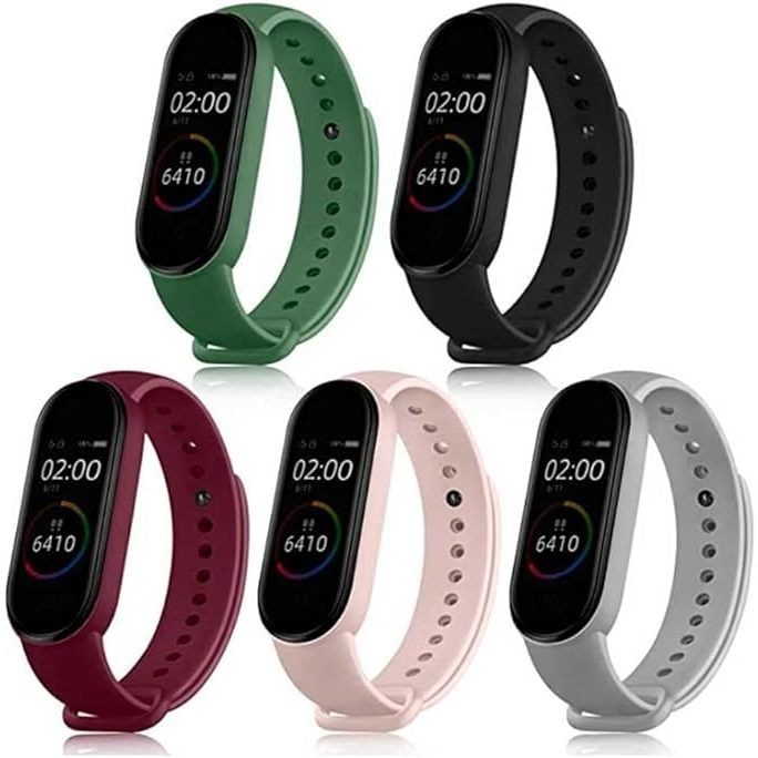 Pulseiras p/Mi Band 3 4 5 6 7 8 9 10 Pulseiras Cores Vivas Silicone Macio [Envio HOJE] — imagem 2 de 2