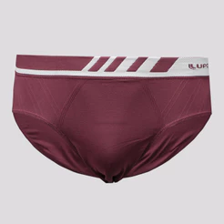Cueca Slip Lupo Microfibra Sem Costura Vinho