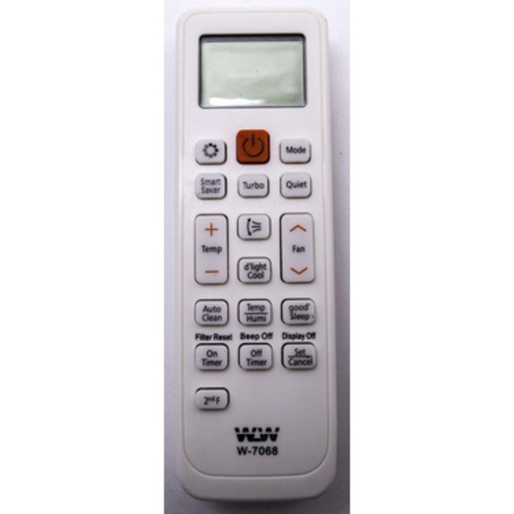 Controle Remoto Universal Ar Condicionado Samsung Wlw-7068 - Substituto Compatível