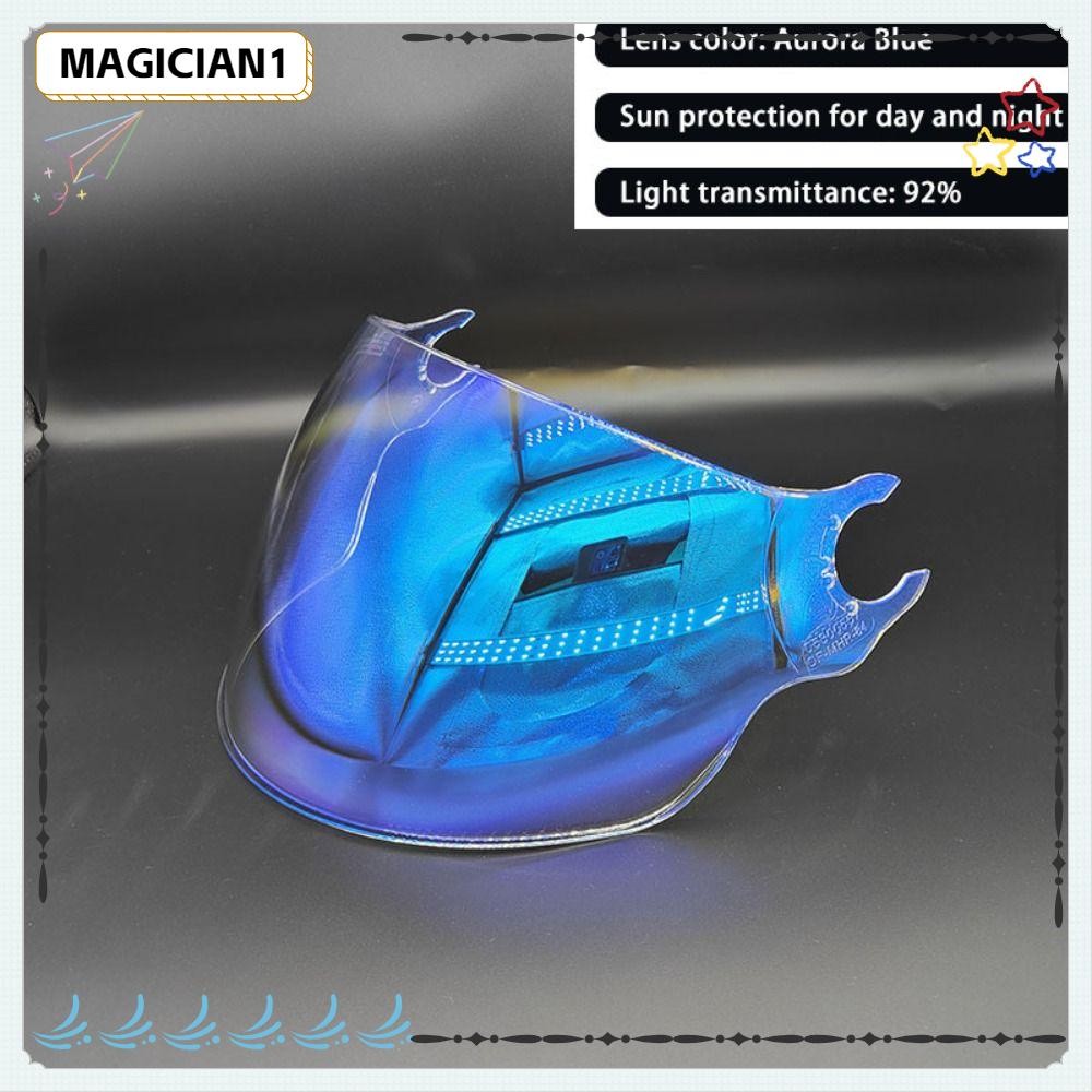 Viseira De Capacete MAGICIAN LS2 , Lente De Substituição Espelhada Diurna E Noturna Revestimento UV Resistente A Arranhõ