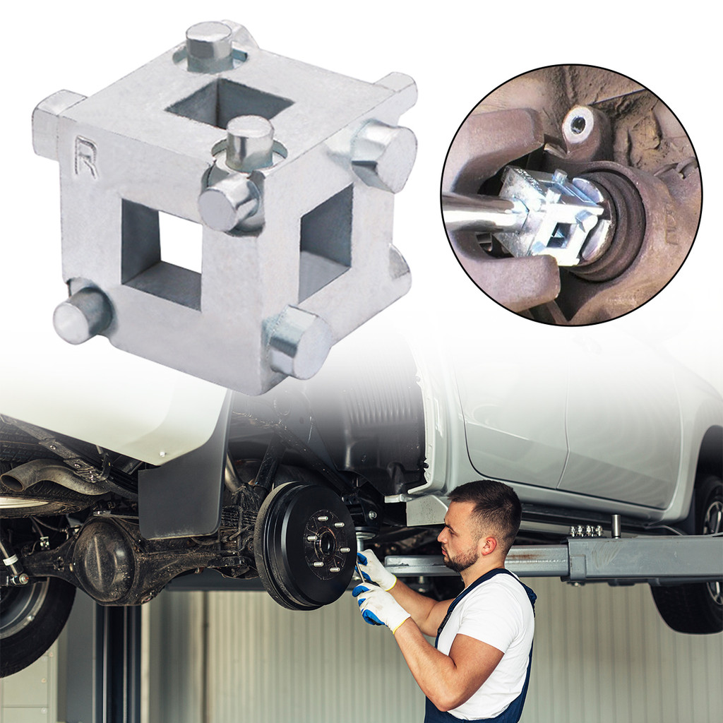 Universal Carro Disco Freio Pistão Espalhador Ferramenta Pastilha De & Cilindro Divisor Ajuste Traseira Substituição Veículo Pinça 1psc