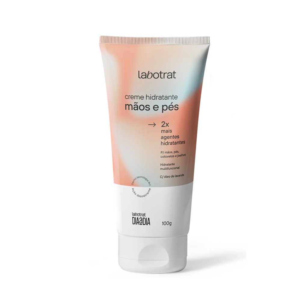 Creme Hidratante Mãos e Pés Lavanda Hidrata Labotrat 100g