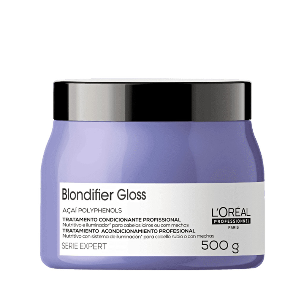 Máscara Capilar Serie Expert Blondifier Gloss 500ml - L'oreal em Oferta na Shopee
