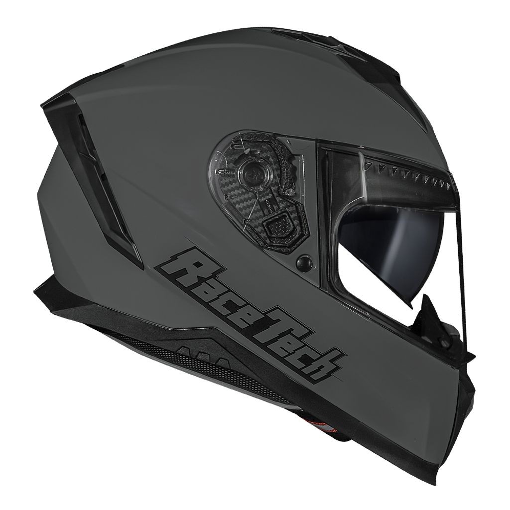 Detalhes do Capacete Race Tech Volt Monocolor Nardo Cinza