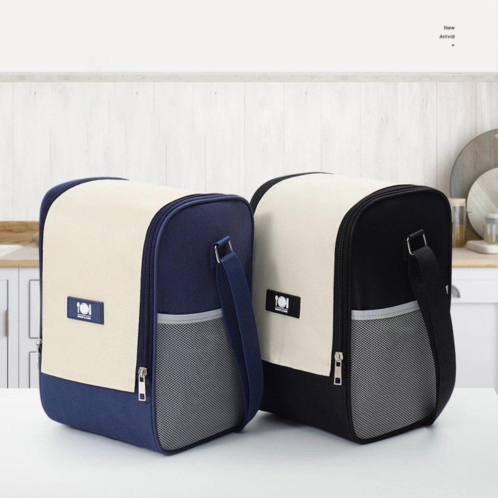 Bolsa Térmica Lancheira Portátil Para Marmita Com Isolamento Térmico Grande Capacidade em Oferta na Shopee