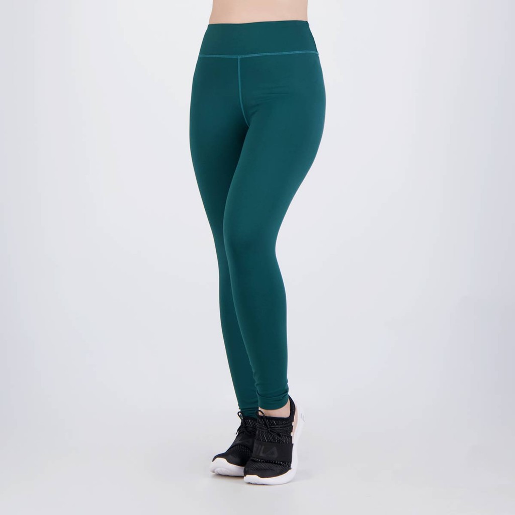 Calça Legging Fila Flat Life Feminina I Verde em Oferta na Shopee